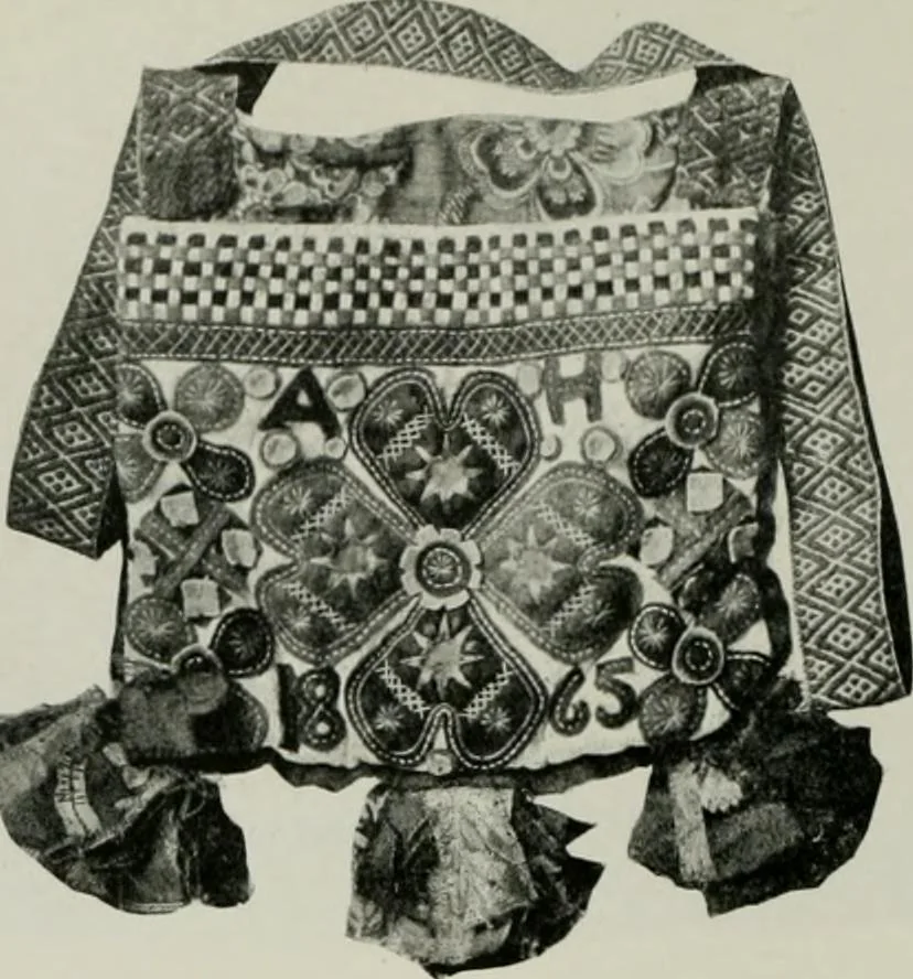 An illustration from Peasant art in Sweden, Lapland and Iceland;, 1910, leaf 157
