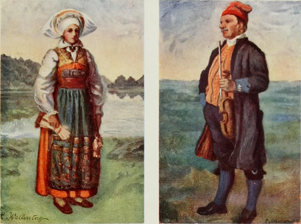 An illustration from Peasant art in Sweden, Lapland and Iceland;, 1910, leaf 168