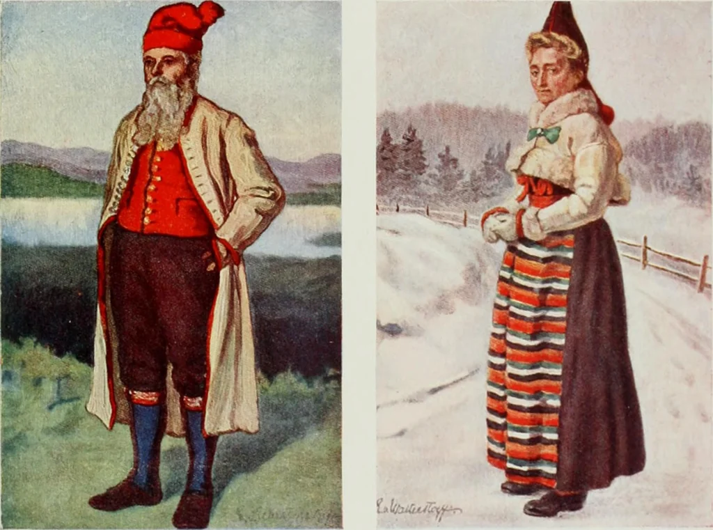 An illustration from Peasant art in Sweden, Lapland and Iceland;, 1910, leaf 168