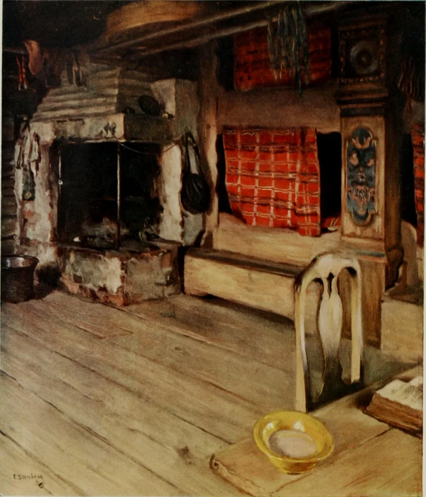 An illustration from Peasant art in Sweden, Lapland and Iceland;, 1910, leaf 17