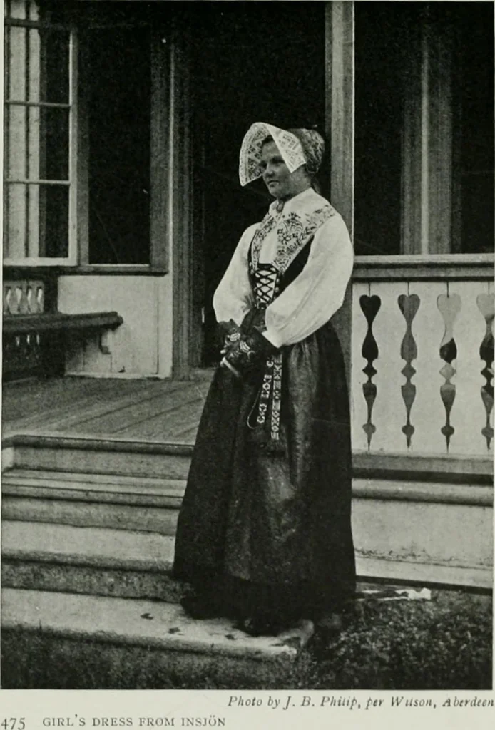 An illustration from Peasant art in Sweden, Lapland and Iceland;, 1910, leaf 170