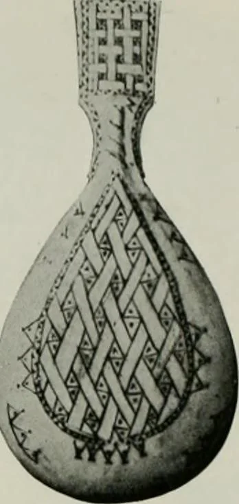 An illustration from Peasant art in Sweden, Lapland and Iceland;, 1910, leaf 187