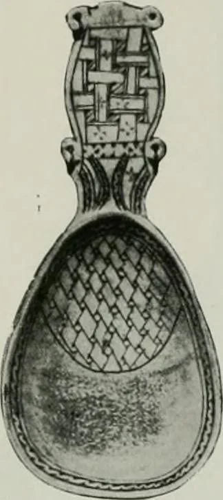 An illustration from Peasant art in Sweden, Lapland and Iceland;, 1910, leaf 187