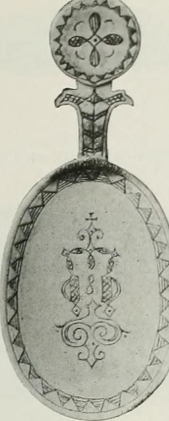 An illustration from Peasant art in Sweden, Lapland and Iceland;, 1910, leaf 188
