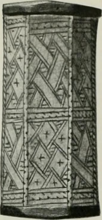 An illustration from Peasant art in Sweden, Lapland and Iceland;, 1910, leaf 193