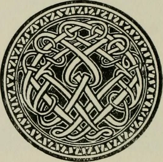 An illustration from Peasant art in Sweden, Lapland and Iceland;, 1910, leaf 199