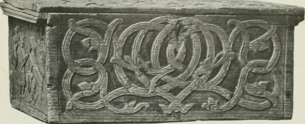 An illustration from Peasant art in Sweden, Lapland and Iceland;, 1910, leaf 214