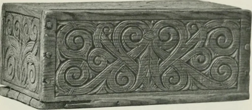 An illustration from Peasant art in Sweden, Lapland and Iceland;, 1910, leaf 214