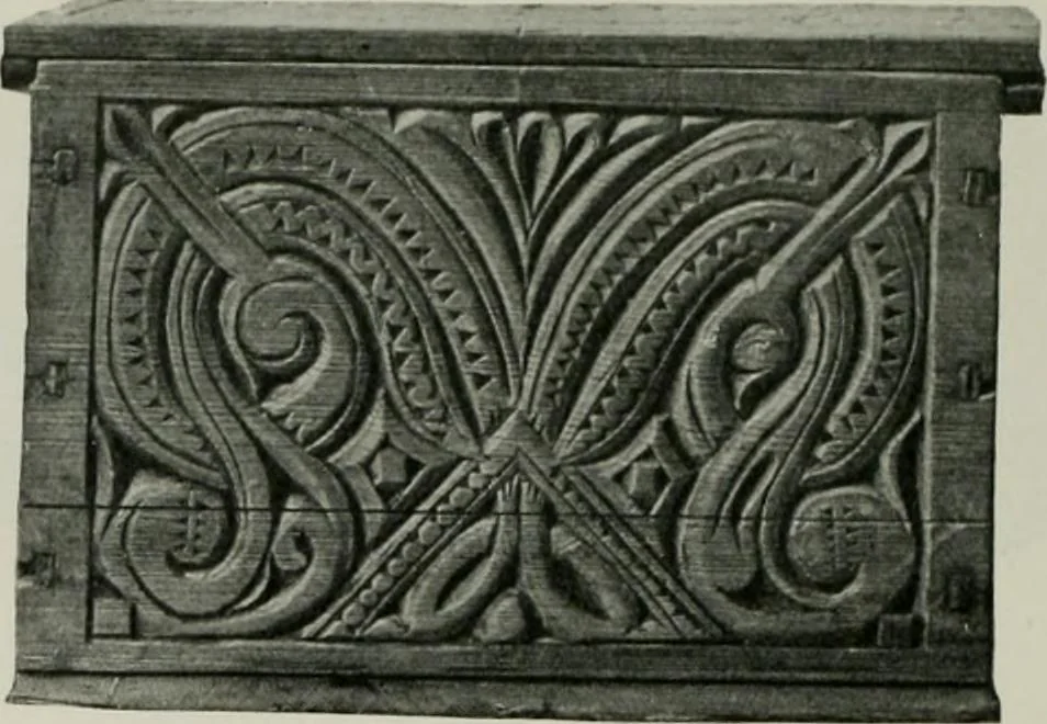 An illustration from Peasant art in Sweden, Lapland and Iceland;, 1910, leaf 215