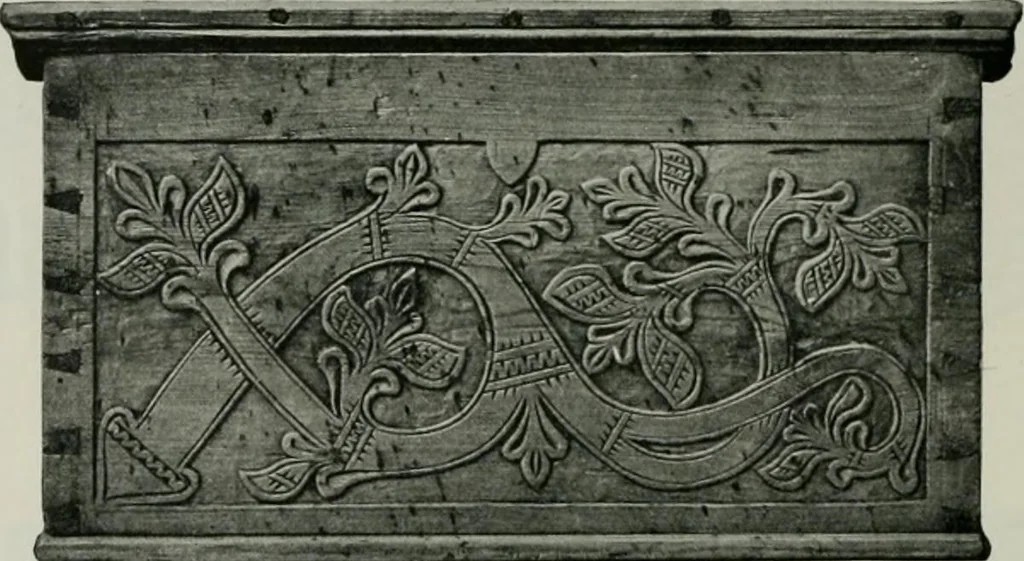 An illustration from Peasant art in Sweden, Lapland and Iceland;, 1910, leaf 215