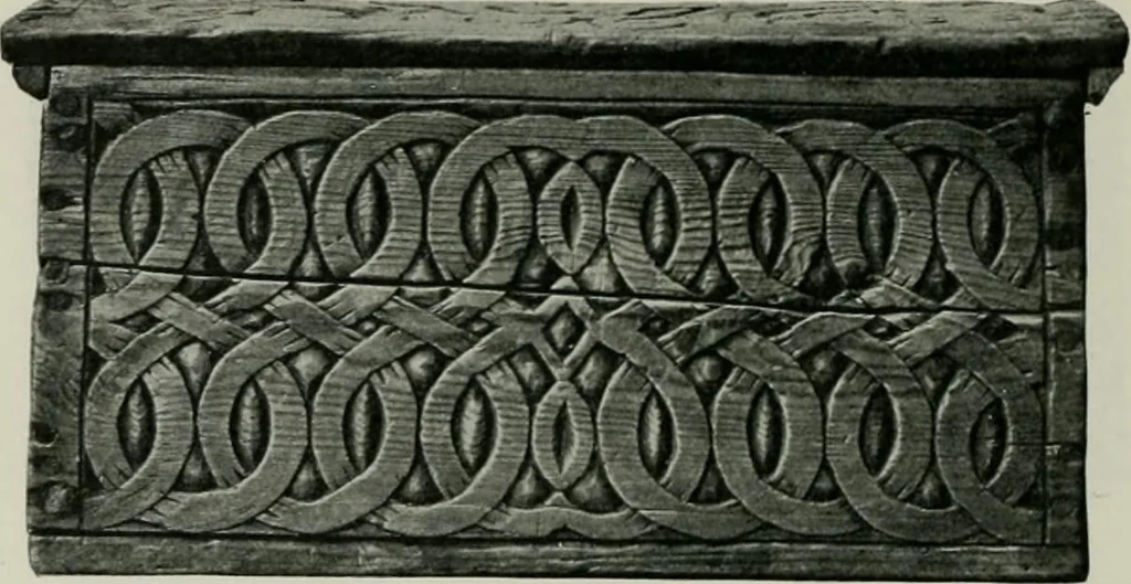 An illustration from Peasant art in Sweden, Lapland and Iceland;, 1910, leaf 217