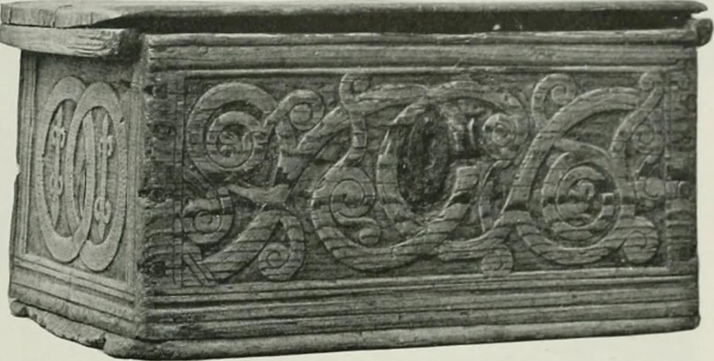 An illustration from Peasant art in Sweden, Lapland and Iceland;, 1910, leaf 218