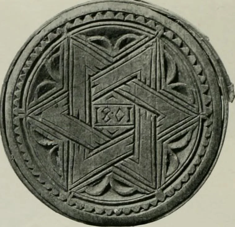An illustration from Peasant art in Sweden, Lapland and Iceland;, 1910, leaf 221