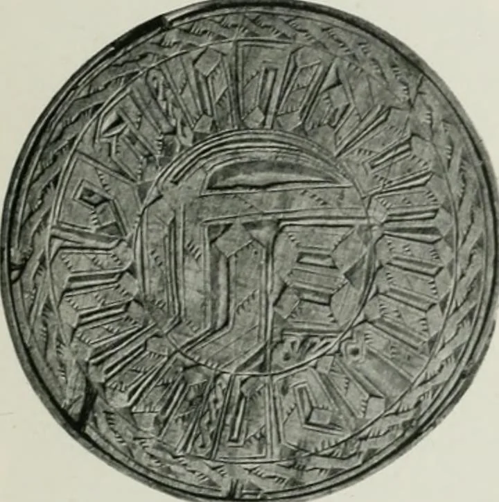 An illustration from Peasant art in Sweden, Lapland and Iceland;, 1910, leaf 222