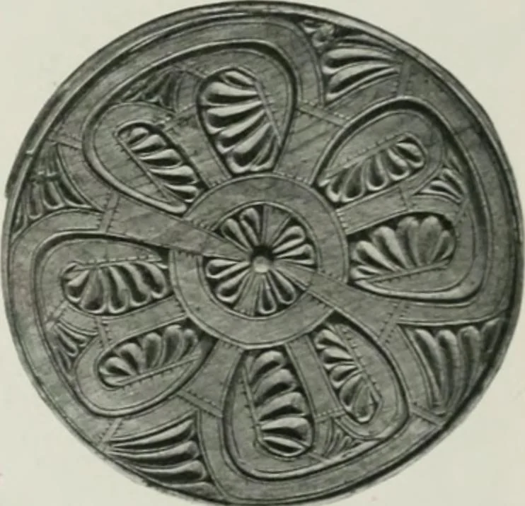 An illustration from Peasant art in Sweden, Lapland and Iceland;, 1910, leaf 222