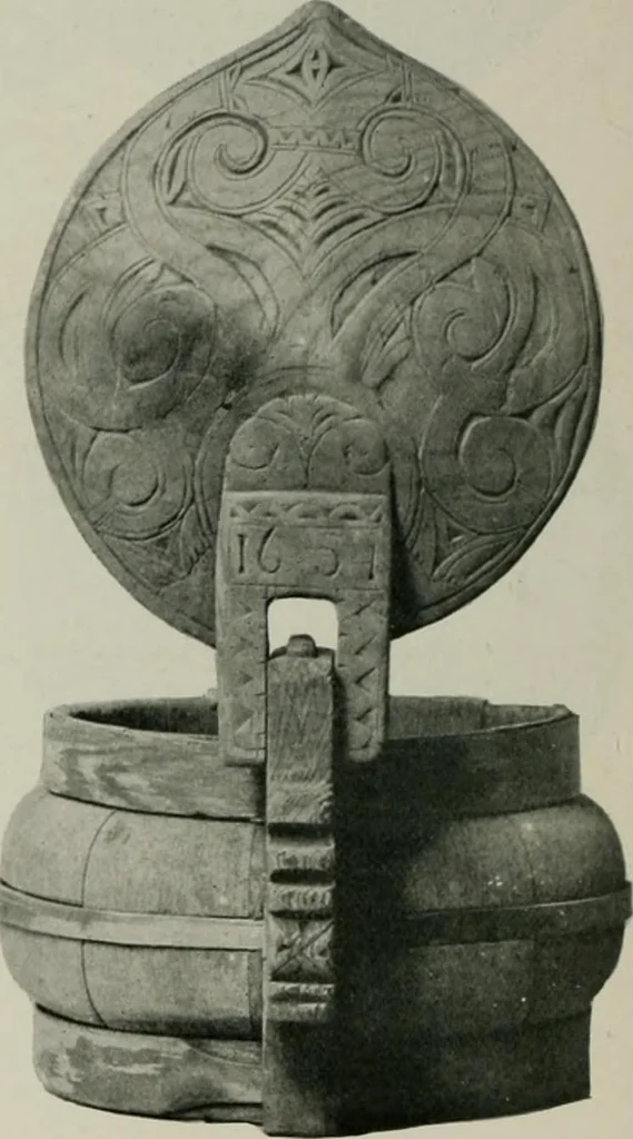 An illustration from Peasant art in Sweden, Lapland and Iceland;, 1910, leaf 223