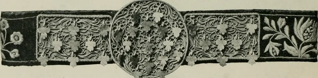 An illustration from Peasant art in Sweden, Lapland and Iceland;, 1910, leaf 235