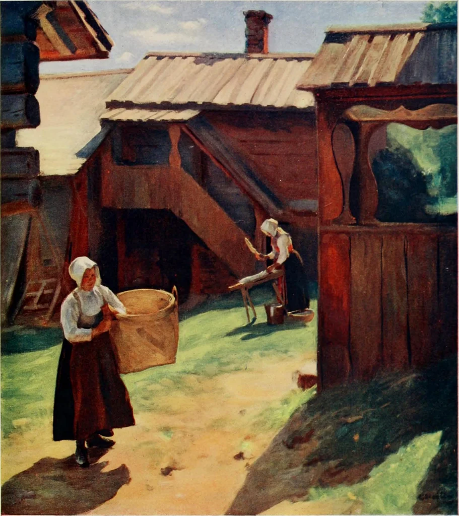 An illustration from Peasant art in Sweden, Lapland and Iceland;, 1910, leaf 34