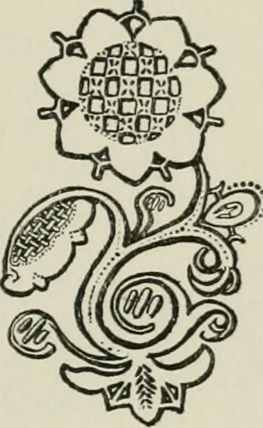 An illustration from Peasant art in Sweden, Lapland and Iceland;, 1910, leaf 52