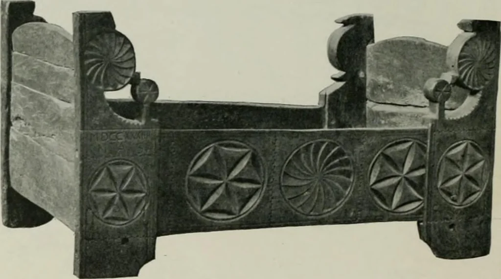 An illustration from Peasant art in Sweden, Lapland and Iceland;, 1910, leaf 71
