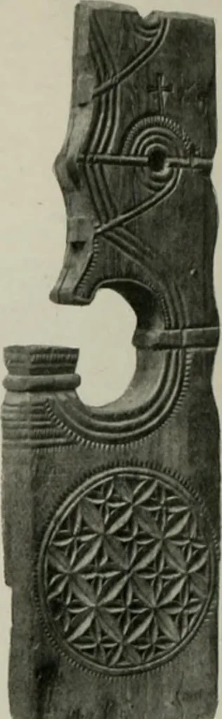 An illustration from Peasant art in Sweden, Lapland and Iceland;, 1910, leaf 73