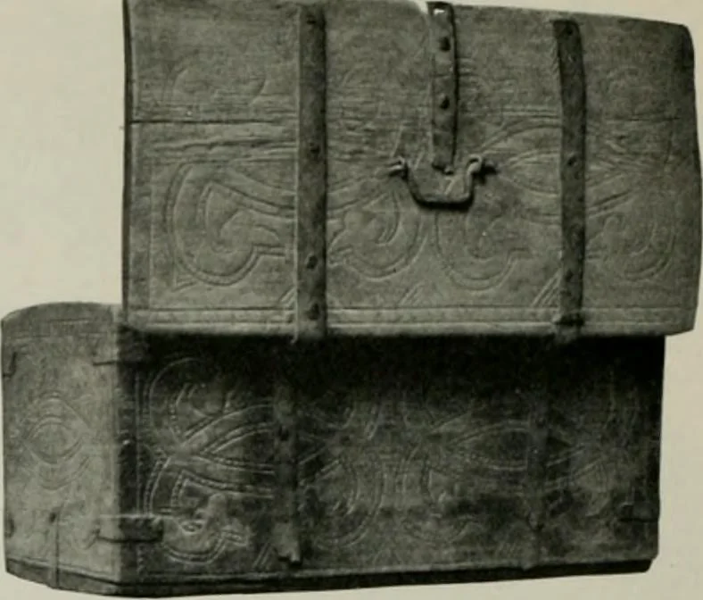 An illustration from Peasant art in Sweden, Lapland and Iceland;, 1910, leaf 75