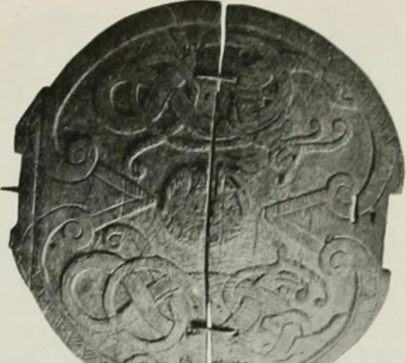 An illustration from Peasant art in Sweden, Lapland and Iceland;, 1910, leaf 76