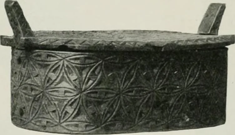 An illustration from Peasant art in Sweden, Lapland and Iceland;, 1910, leaf 76