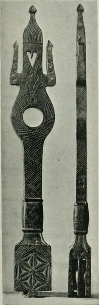 An illustration from Peasant art in Sweden, Lapland and Iceland;, 1910, leaf 90