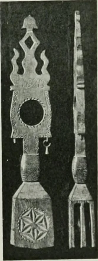 An illustration from Peasant art in Sweden, Lapland and Iceland;, 1910, leaf 90