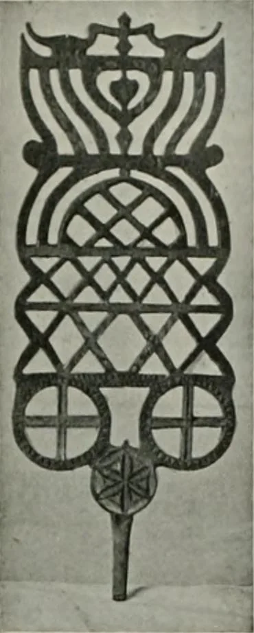 An illustration from Peasant art in Sweden, Lapland and Iceland;, 1910, leaf 91