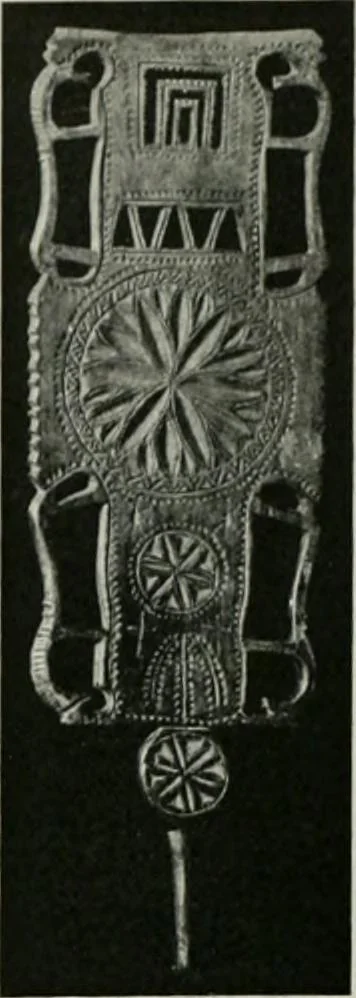 An illustration from Peasant art in Sweden, Lapland and Iceland;, 1910, leaf 91