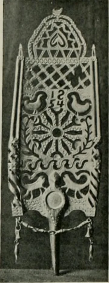 An illustration from Peasant art in Sweden, Lapland and Iceland;, 1910, leaf 91