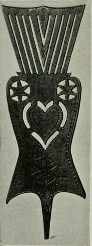 An illustration from Peasant art in Sweden, Lapland and Iceland;, 1910, leaf 91