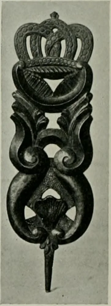 An illustration from Peasant art in Sweden, Lapland and Iceland;, 1910, leaf 91