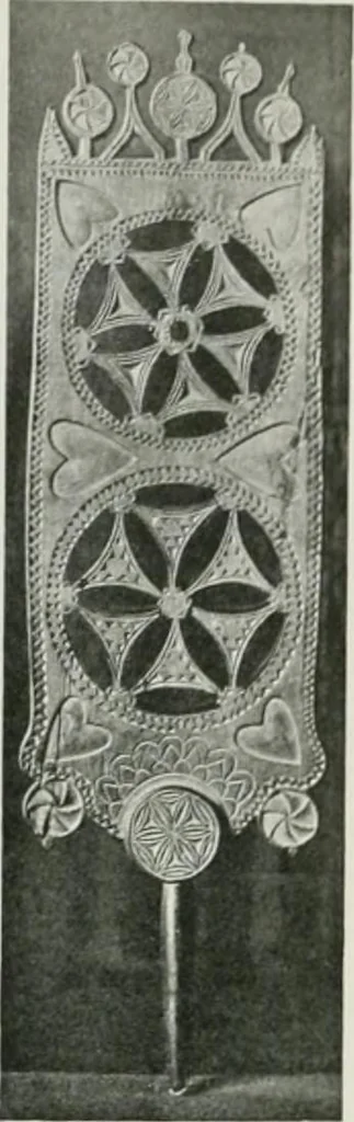 An illustration from Peasant art in Sweden, Lapland and Iceland;, 1910, leaf 92