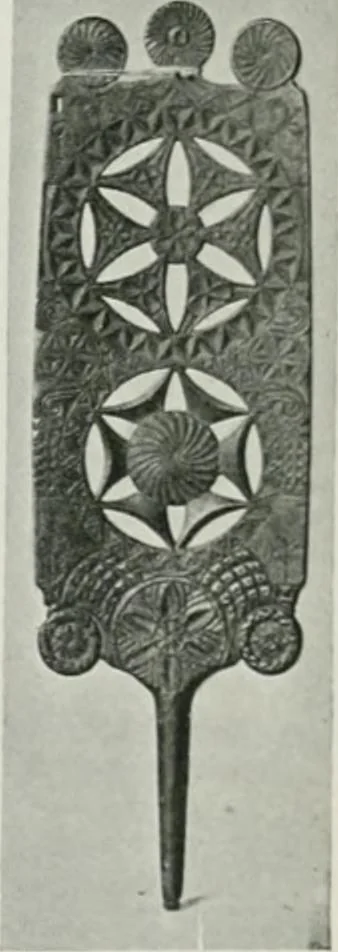 An illustration from Peasant art in Sweden, Lapland and Iceland;, 1910, leaf 92