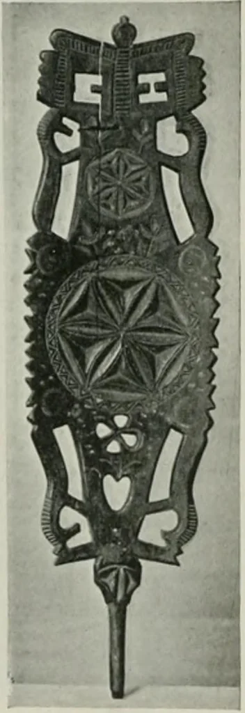 An illustration from Peasant art in Sweden, Lapland and Iceland;, 1910, leaf 93