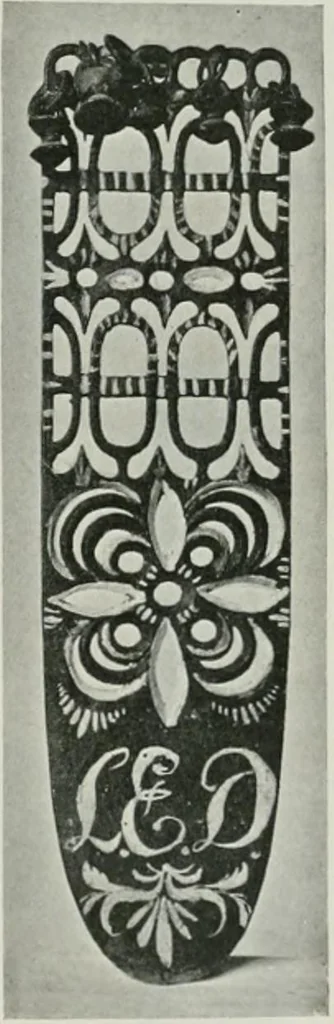 An illustration from Peasant art in Sweden, Lapland and Iceland;, 1910, leaf 94
