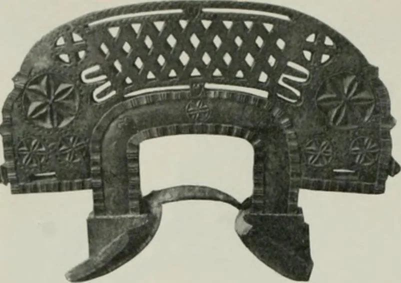 An illustration from Peasant art in Sweden, Lapland and Iceland;, 1910, leaf 97