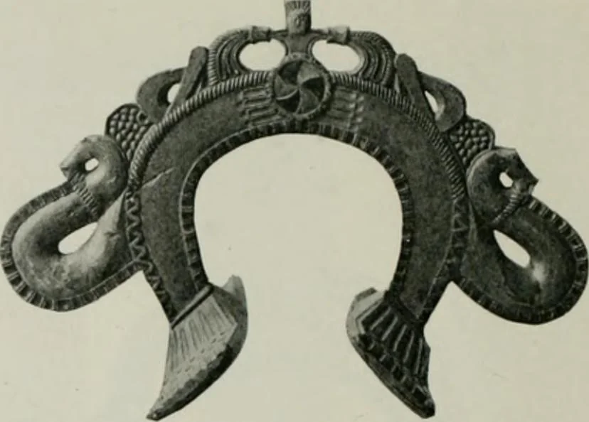 An illustration from Peasant art in Sweden, Lapland and Iceland;, 1910, leaf 97