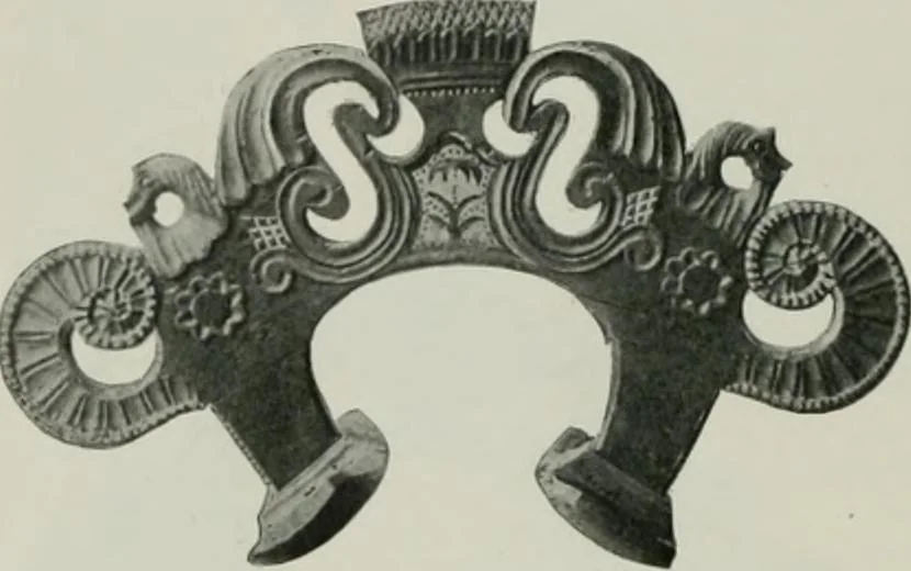An illustration from Peasant art in Sweden, Lapland and Iceland;, 1910, leaf 97