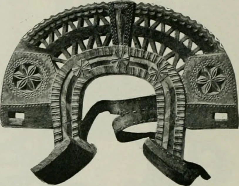 An illustration from Peasant art in Sweden, Lapland and Iceland;, 1910, leaf 97