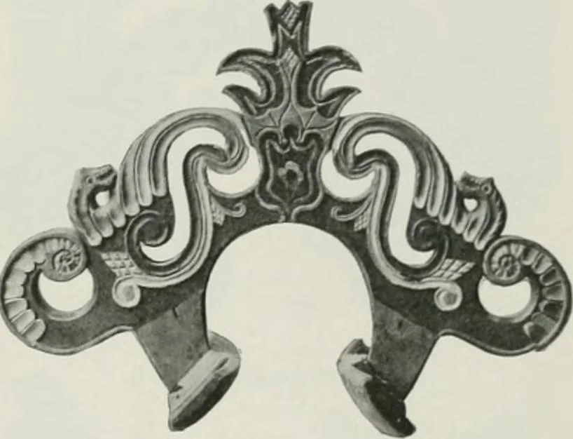 An illustration from Peasant art in Sweden, Lapland and Iceland;, 1910, leaf 98