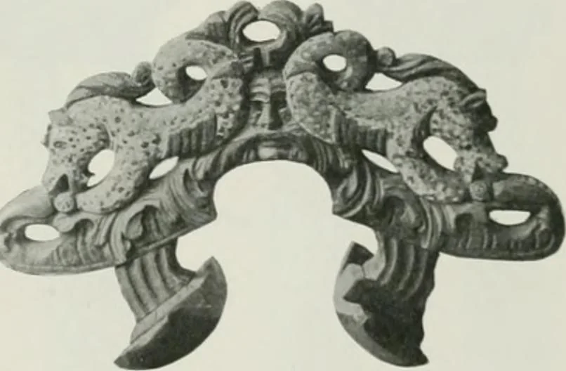An illustration from Peasant art in Sweden, Lapland and Iceland;, 1910, leaf 98