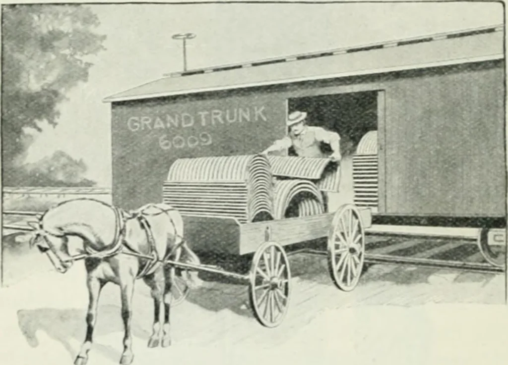 An illustration from Pedlar fireproofing products : catalogue no. 19R. --, 1911, leaf 151