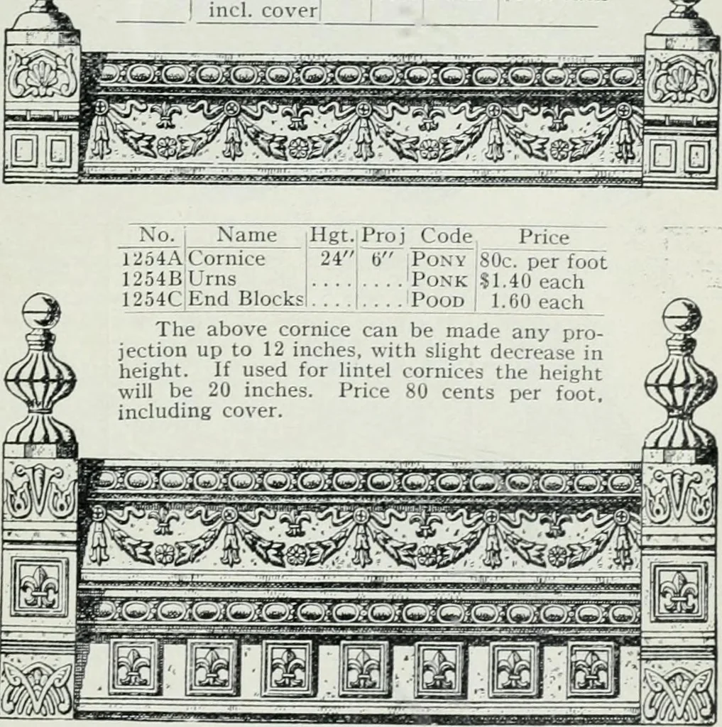 An illustration from Pedlar fireproofing products : catalogue no. 19R. --, 1911, leaf 84
