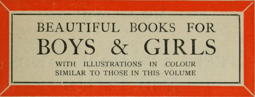An illustration from Peeps at heraldry, 1912, leaf 114