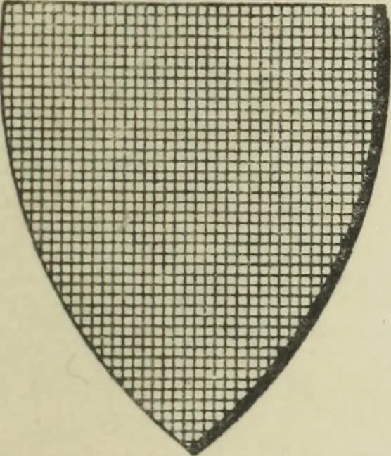An illustration from Peeps at heraldry, 1912, leaf 28