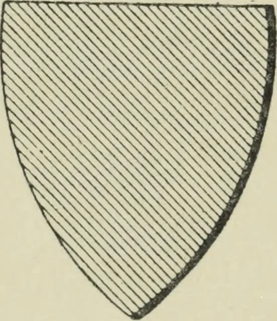 An illustration from Peeps at heraldry, 1912, leaf 28
